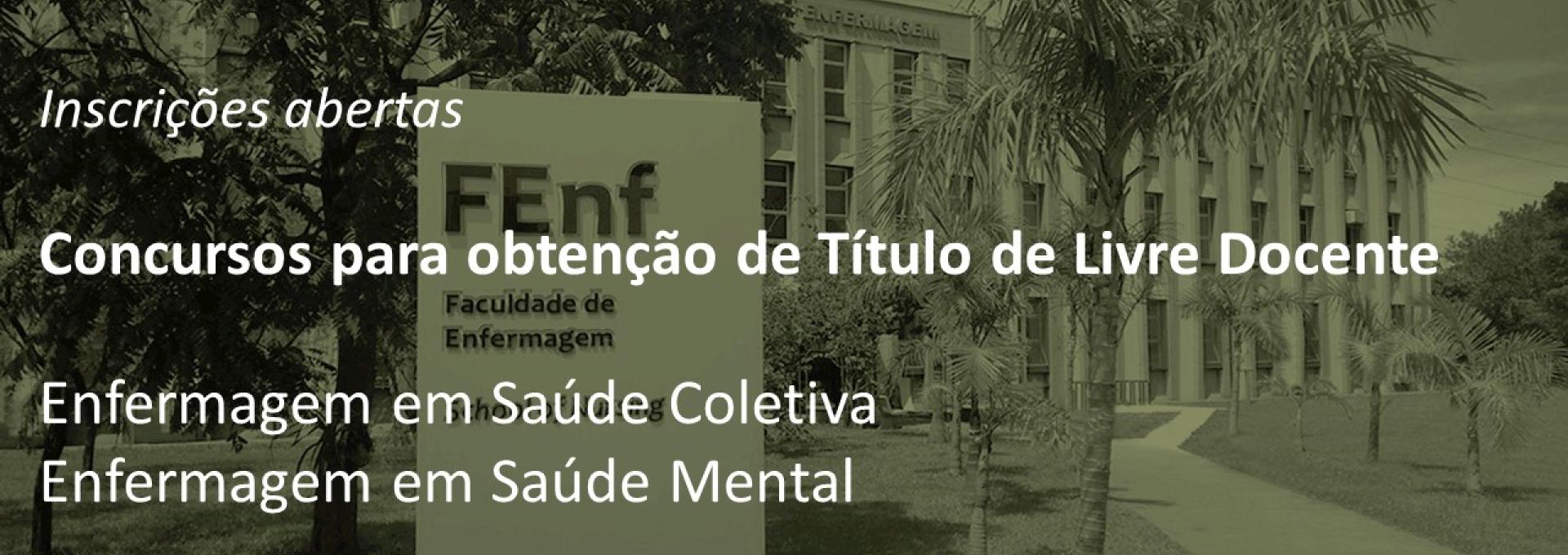 Concursos para Título de Livre Docente